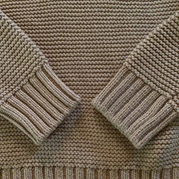 Zara Women’s Cable Knit Sweater Sz L - Picture 2 of 6